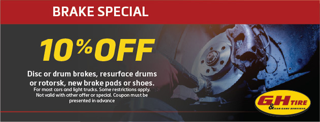 10% Off Brake Service